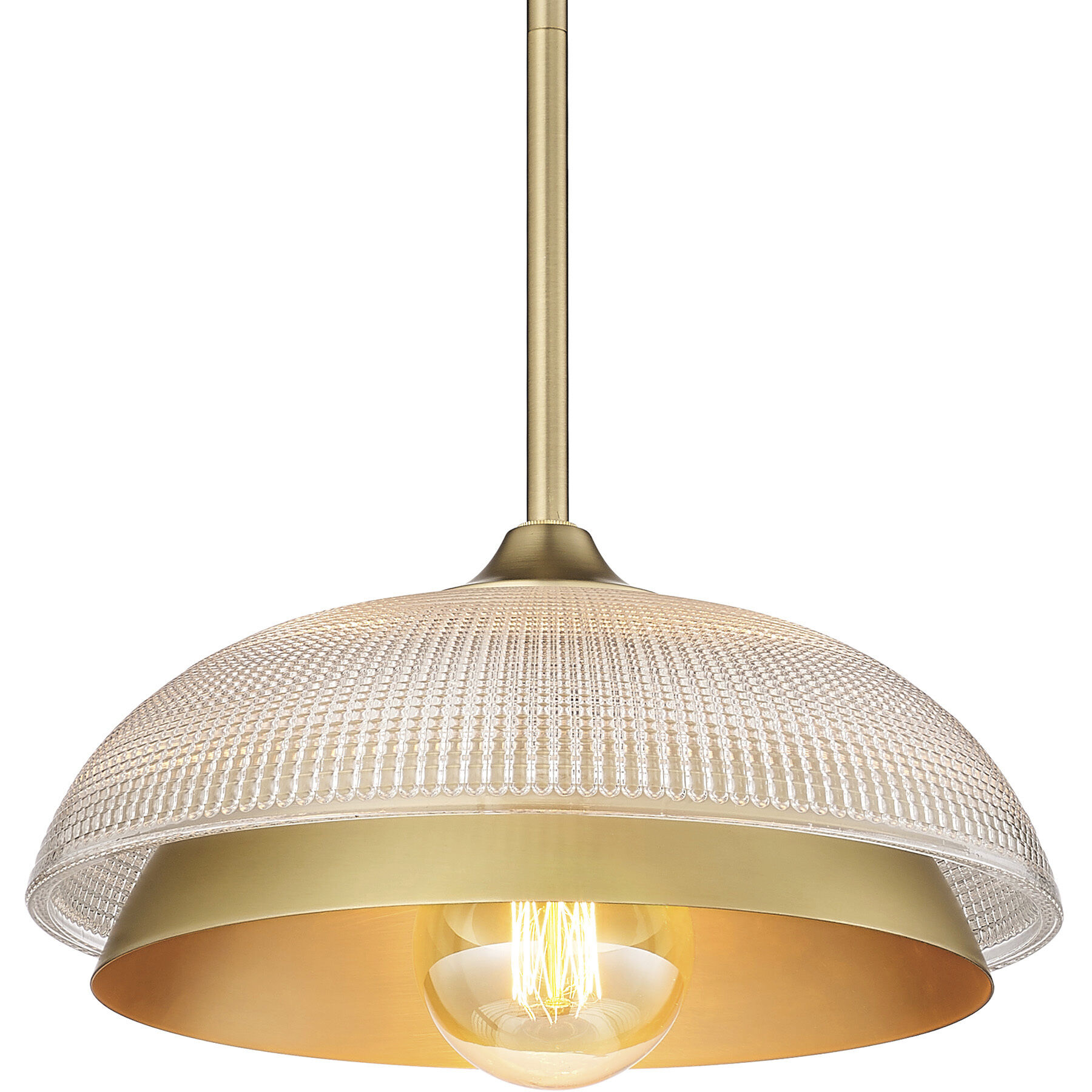 Golden Lighting 0309 M1L BCB RPG Crawford 1 Light 11.75 inch